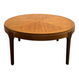 60s round coffee table