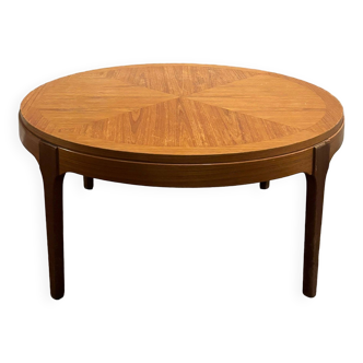 Table basse années 60 ronde