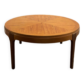 60s round coffee table