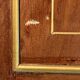 Art Deco sideboard or bar furniture, various veneers, bronze and ironwork, c