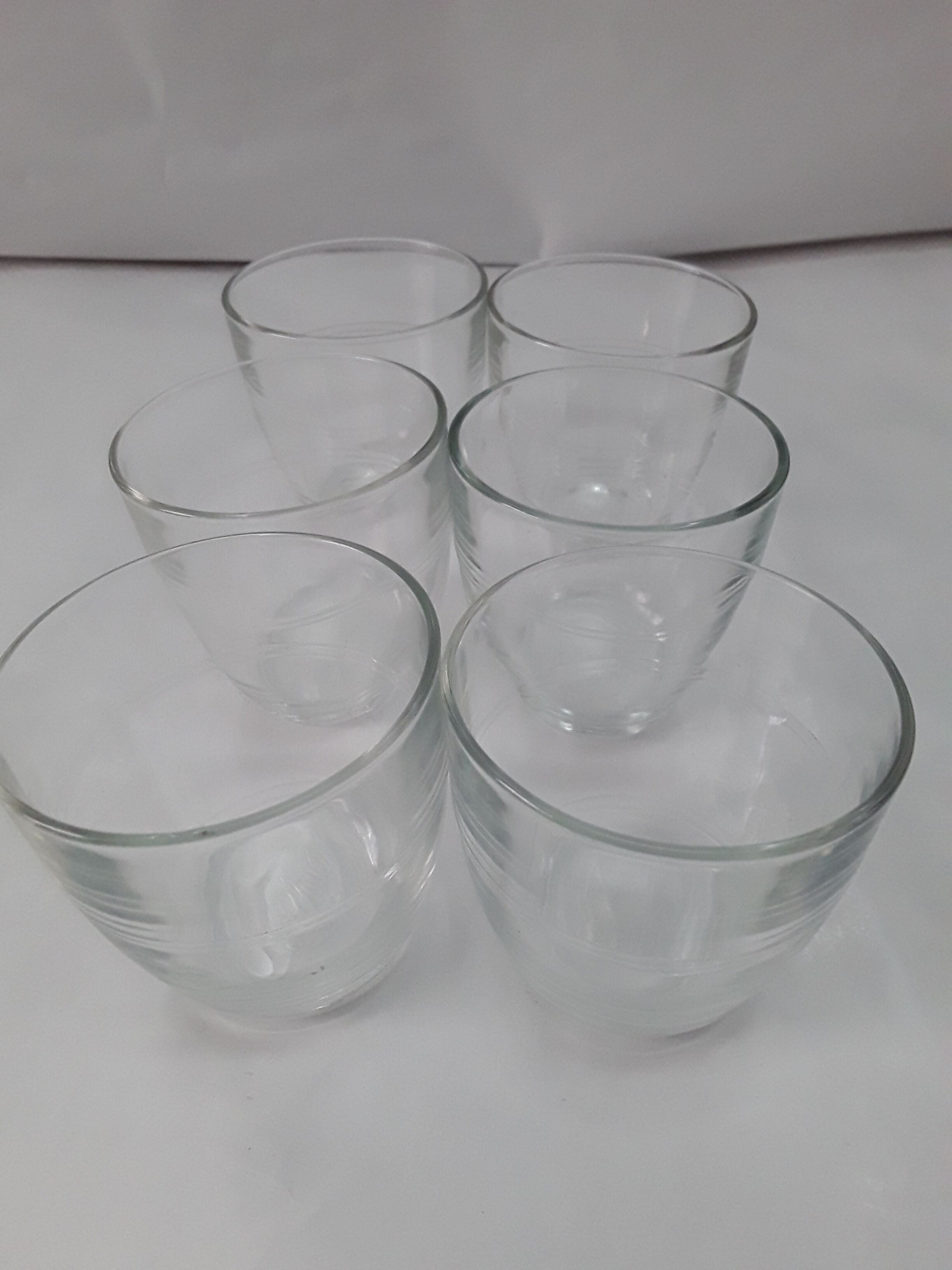Lot de 6 verres à eau duralex