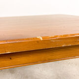 Country house wooden dining table