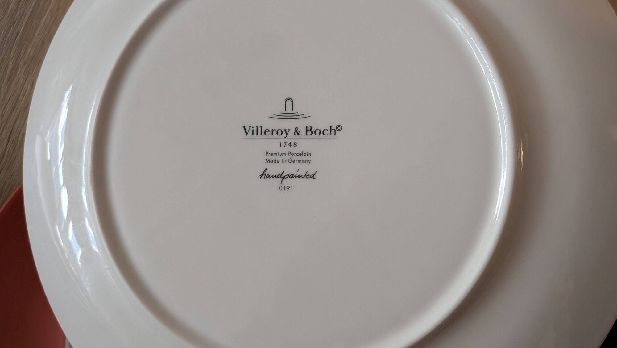 Large plate Villeroy & Boch collection Manufacture Glow