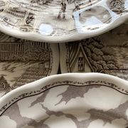 Swiss landscape Italy 25-piece dinner and soup plates