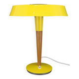 Lampe de table jaune par Kamenicky Senov, Tchécoslovaquie années 1970