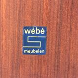 extendable vintage dining table by Louis van Teeffelen for Wébé
