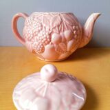 Salins France slip teapot.