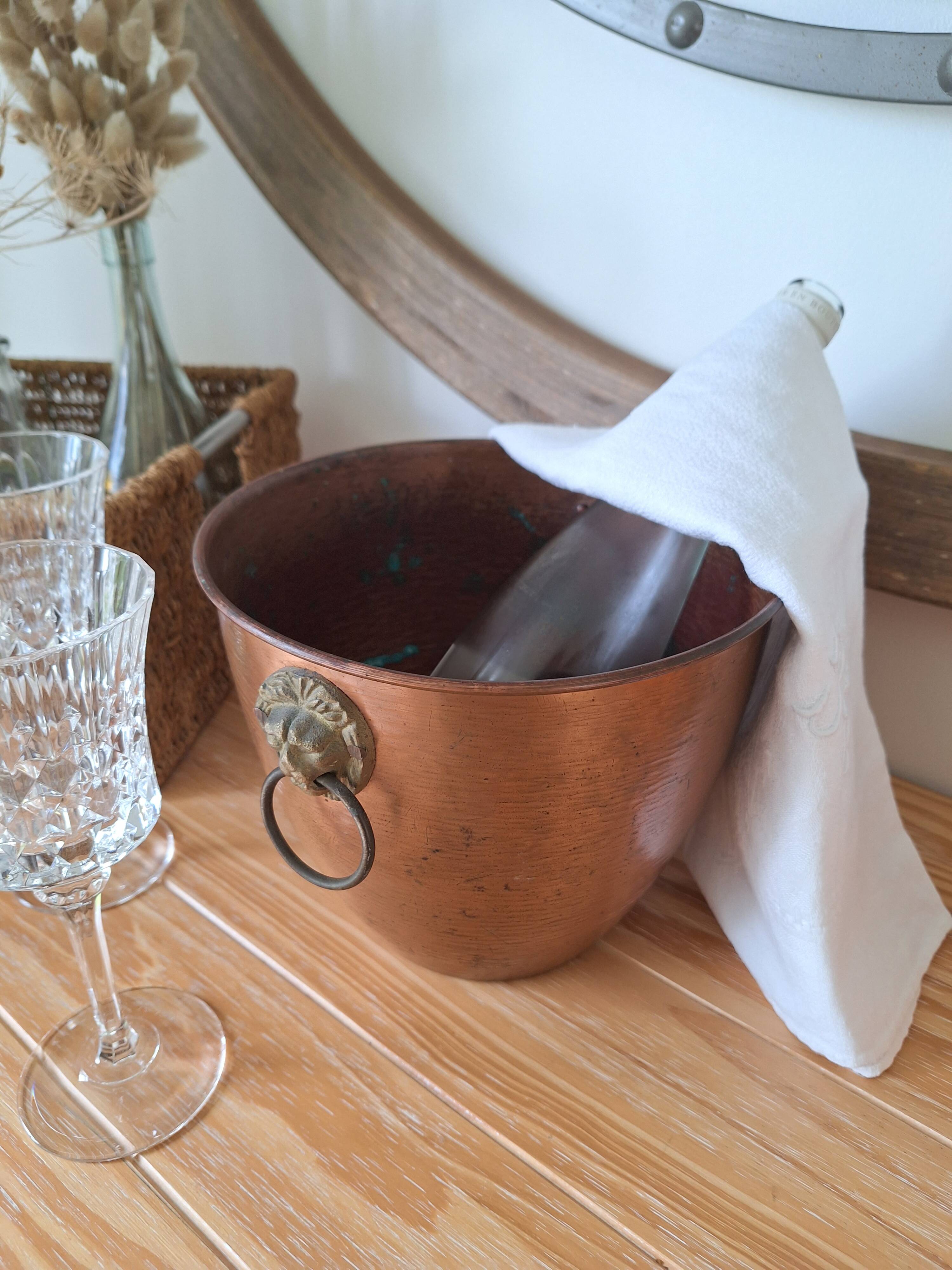 Vintage champagne bucket
