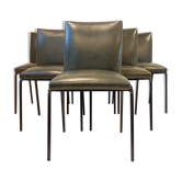 Suite de 6 chaises de Pierre Guariche pour Meurop 1960