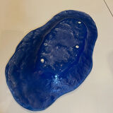 Plat verre soufflé