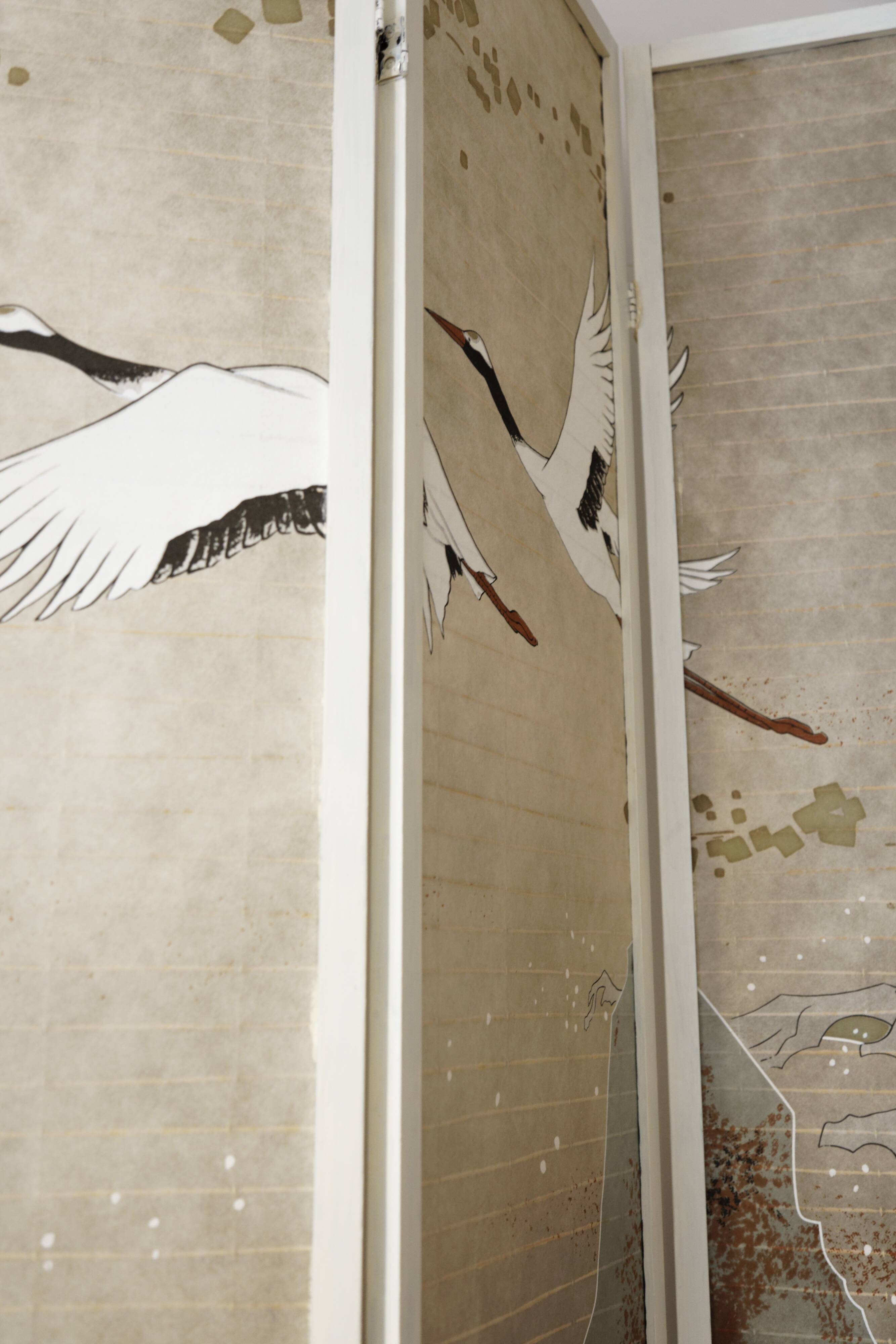 Original Japanese screen MORITA designs