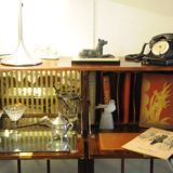 Showcase / Secretary / teak "Turnidge" art deco buffet