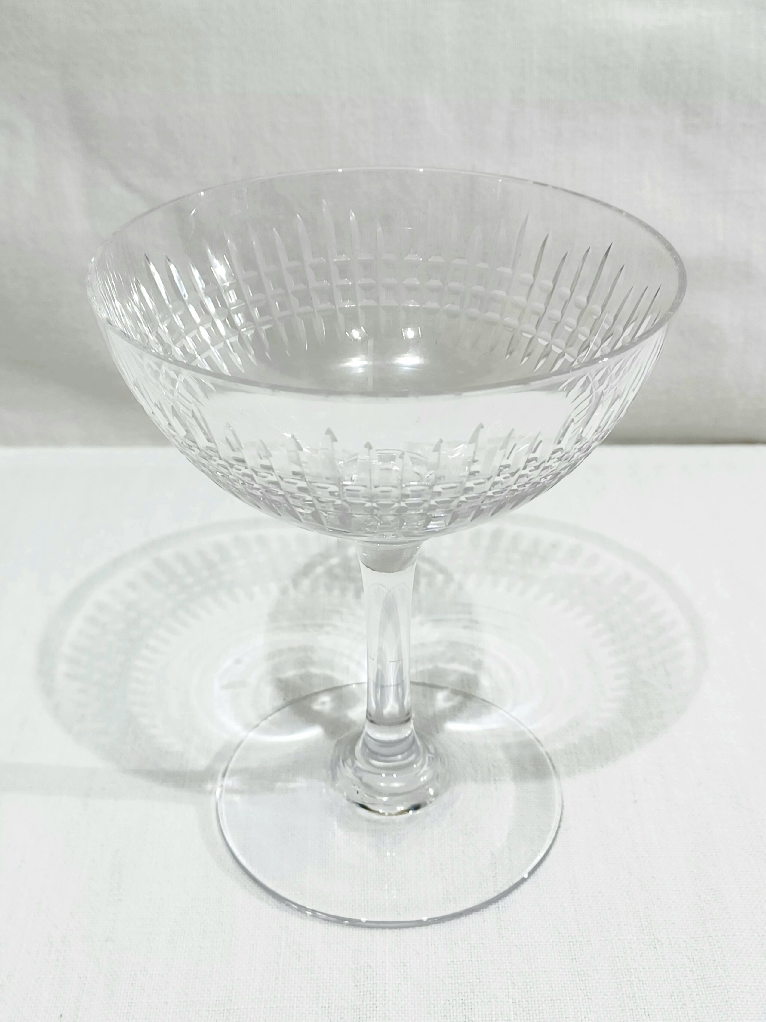 Baccarat – Champagne glasses Nancy