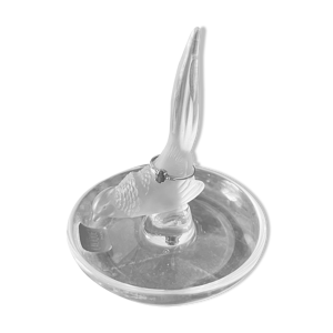 Baguier lalique en cristal