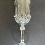 4 verres à vin en cristal