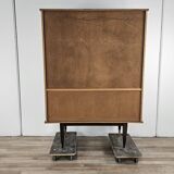 1950s rosewood display cabinet