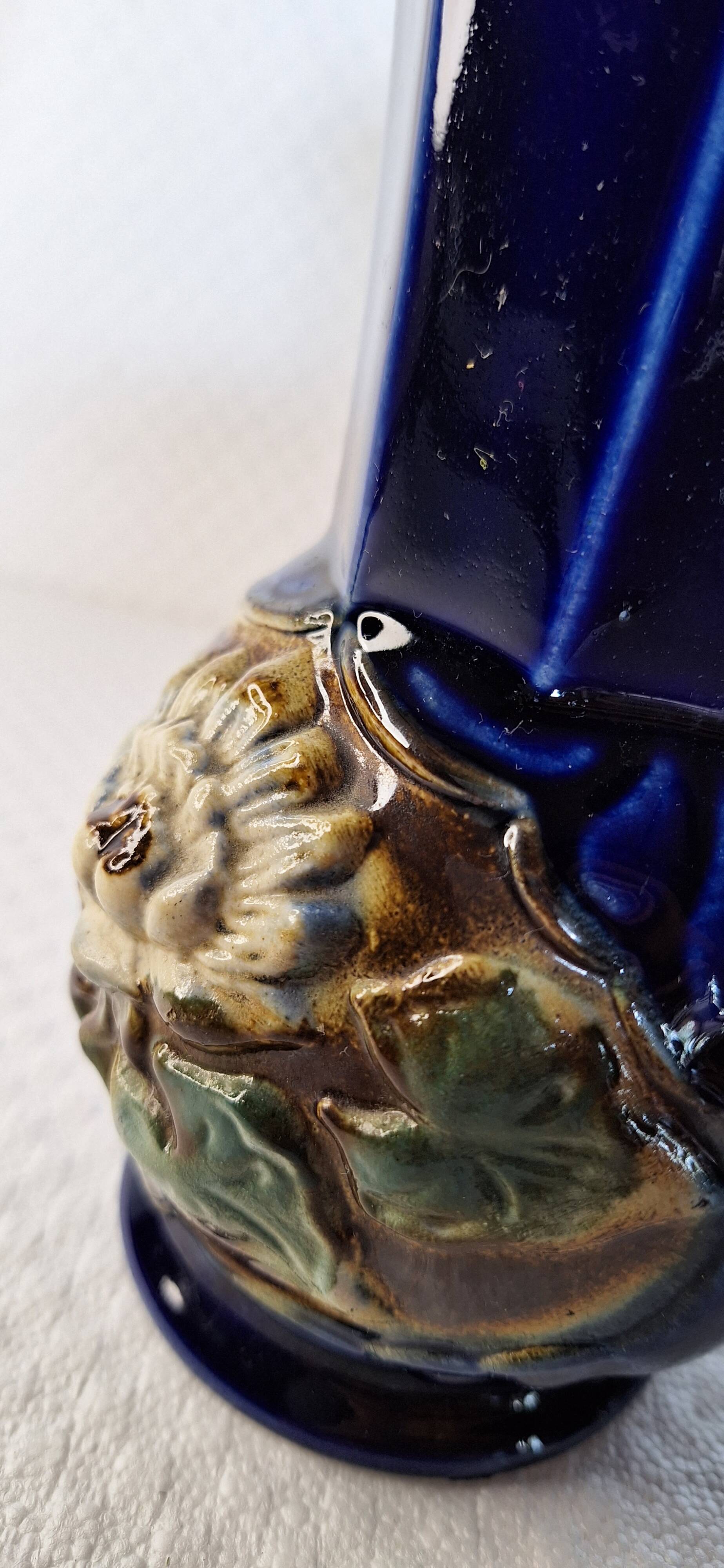 VINTAGE BARBOTINE VASE