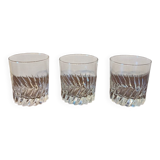 3 whisky glasses