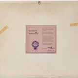 Tableau Orientaliste Lavi Group Israel – Oasis Désert - époque : XXème Siècle