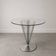 Sculptural table in metal and glass by Verner Panton for Fritz Hansen, 1980