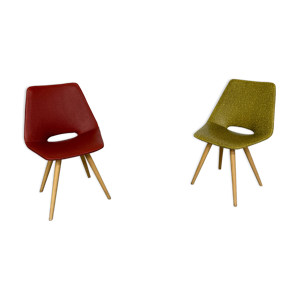 Paire de chaises vintage