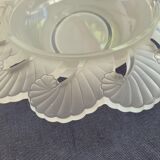 Important cut or mid-table signed Verlys, art deco