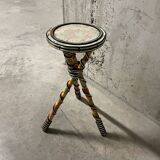 Kitsch pedestal table from the 70s