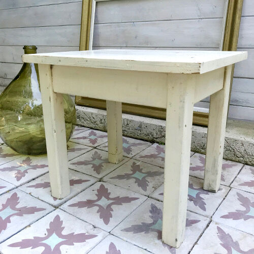 White table