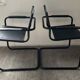 Pair of vintage Cantilever chairs from the 70s-80s