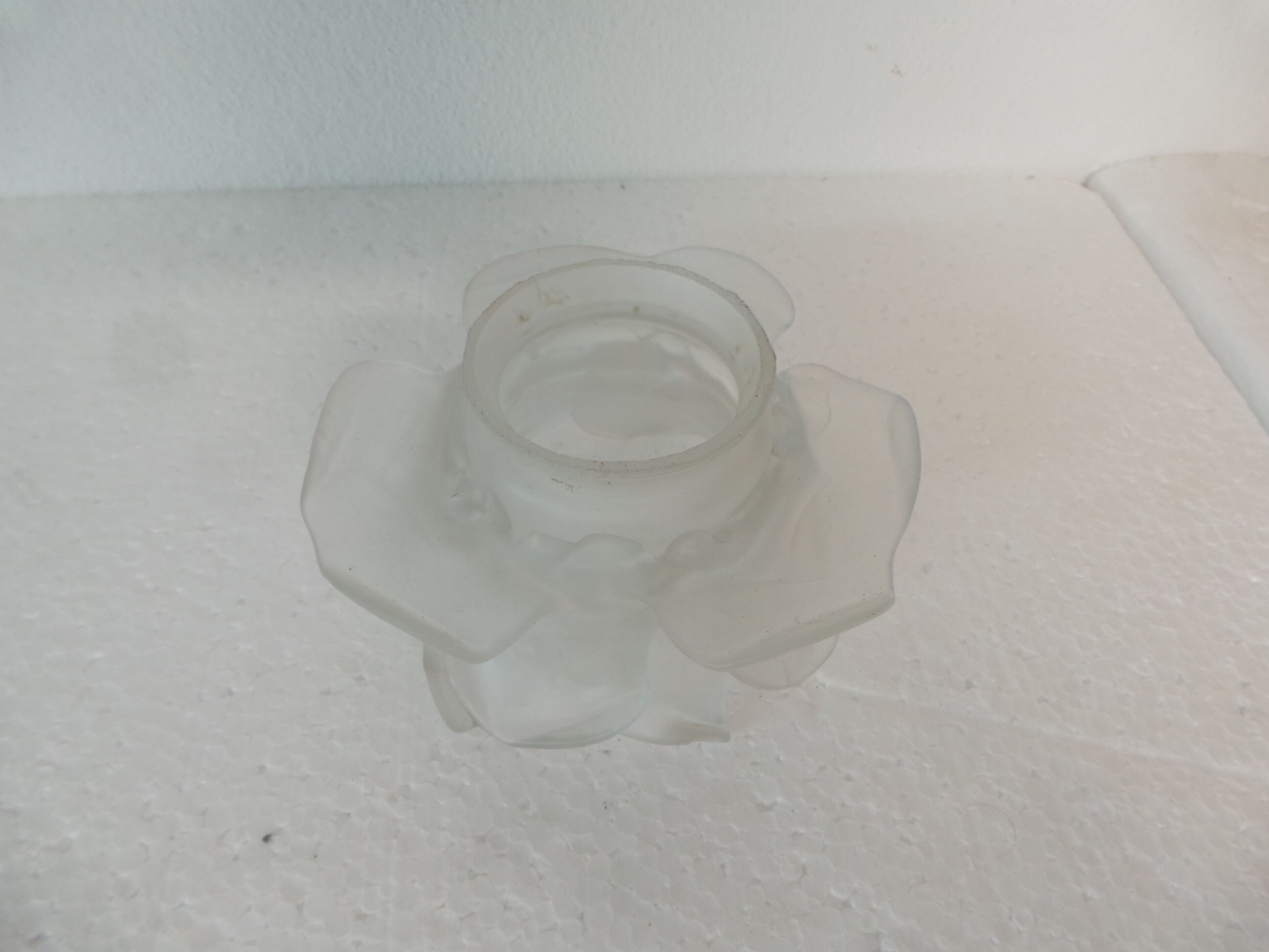 Tulip flower-shaped glass