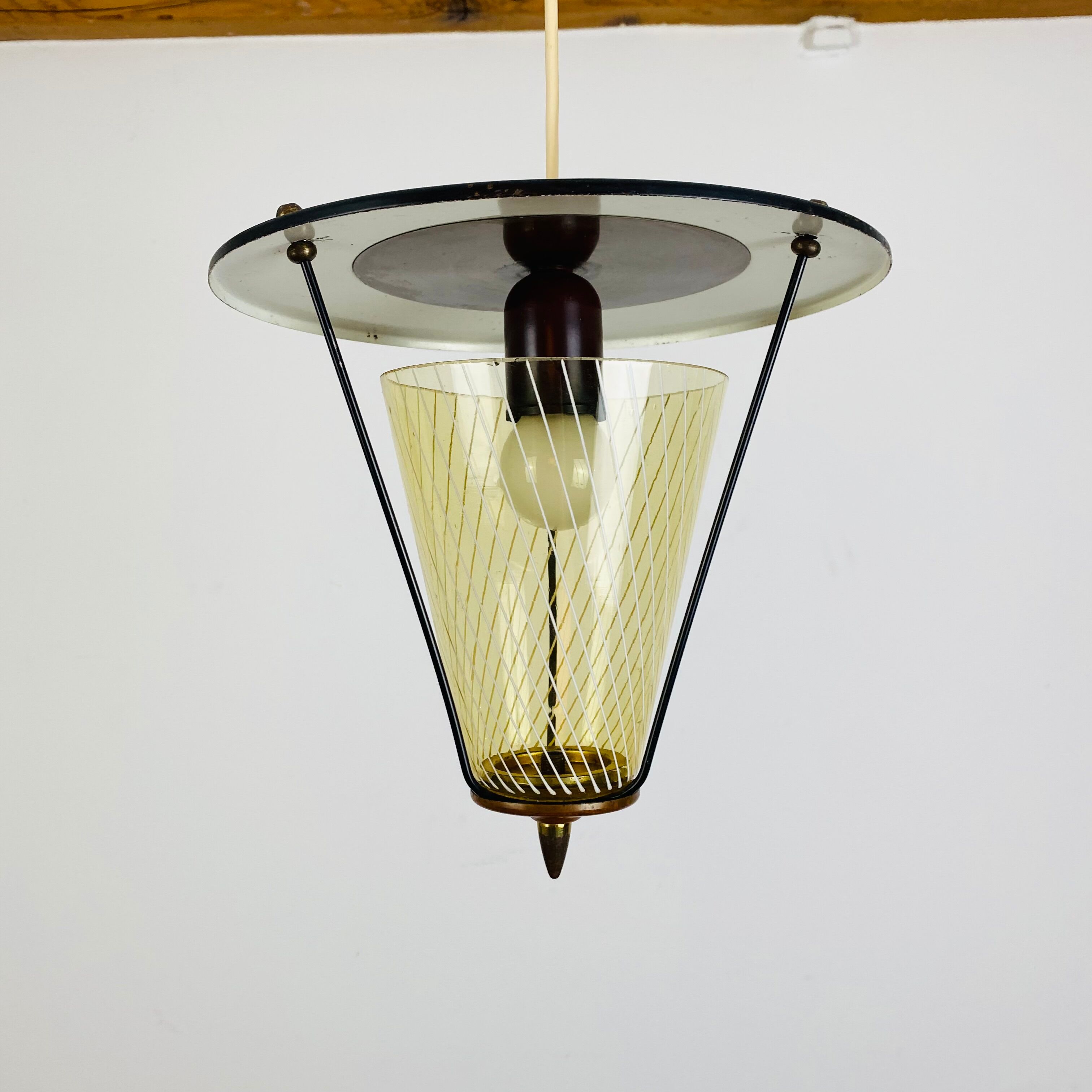 50s lantern pendant light