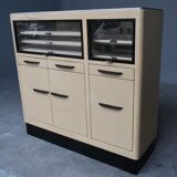 Furniture business in dentist painted plate 1950