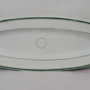 Plat à poisson en porcelaine