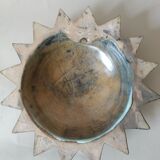 Ceramic sun 60s Jean Varoqueaux