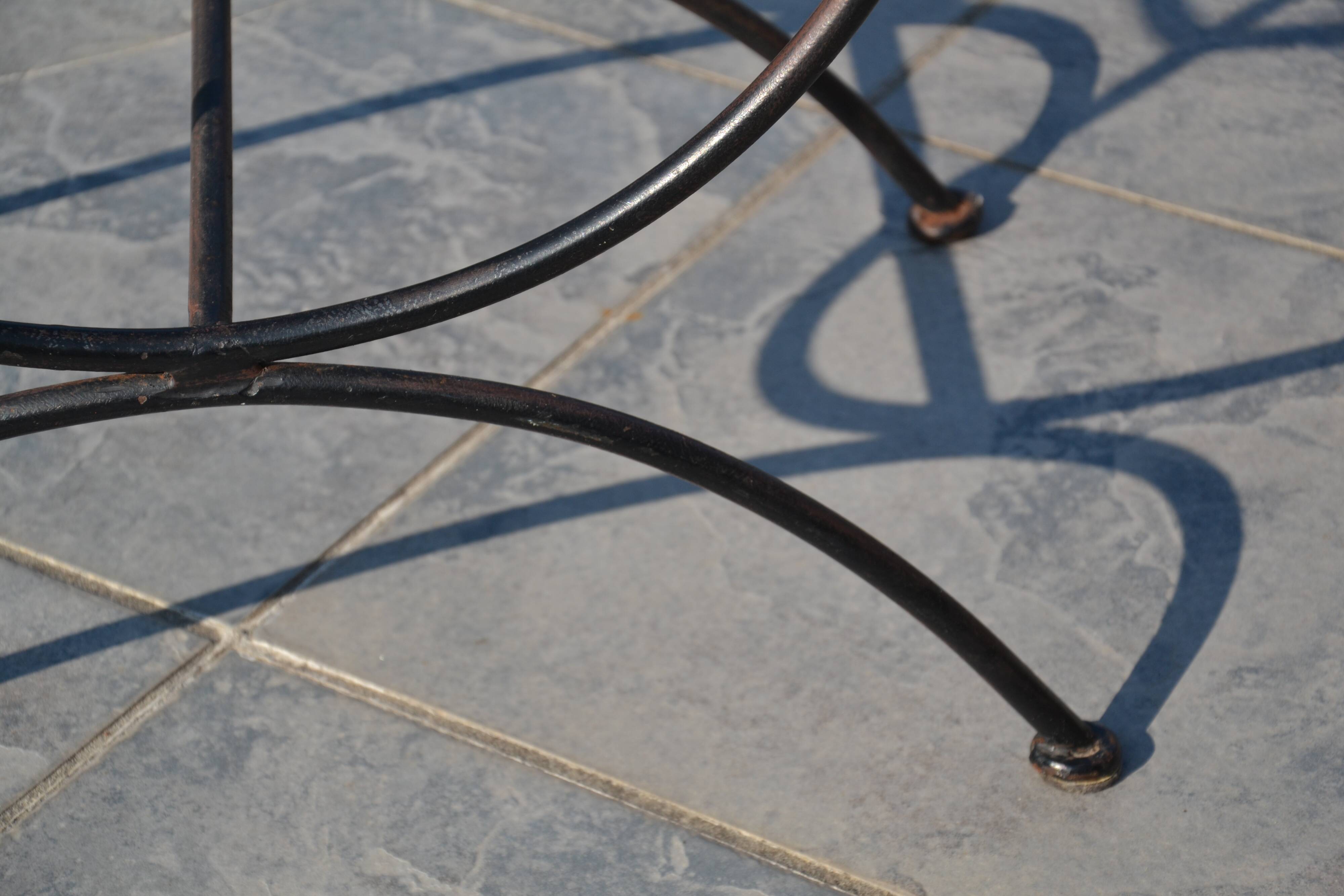 Stool/Seat "Curule" Neo-Classical Empire style