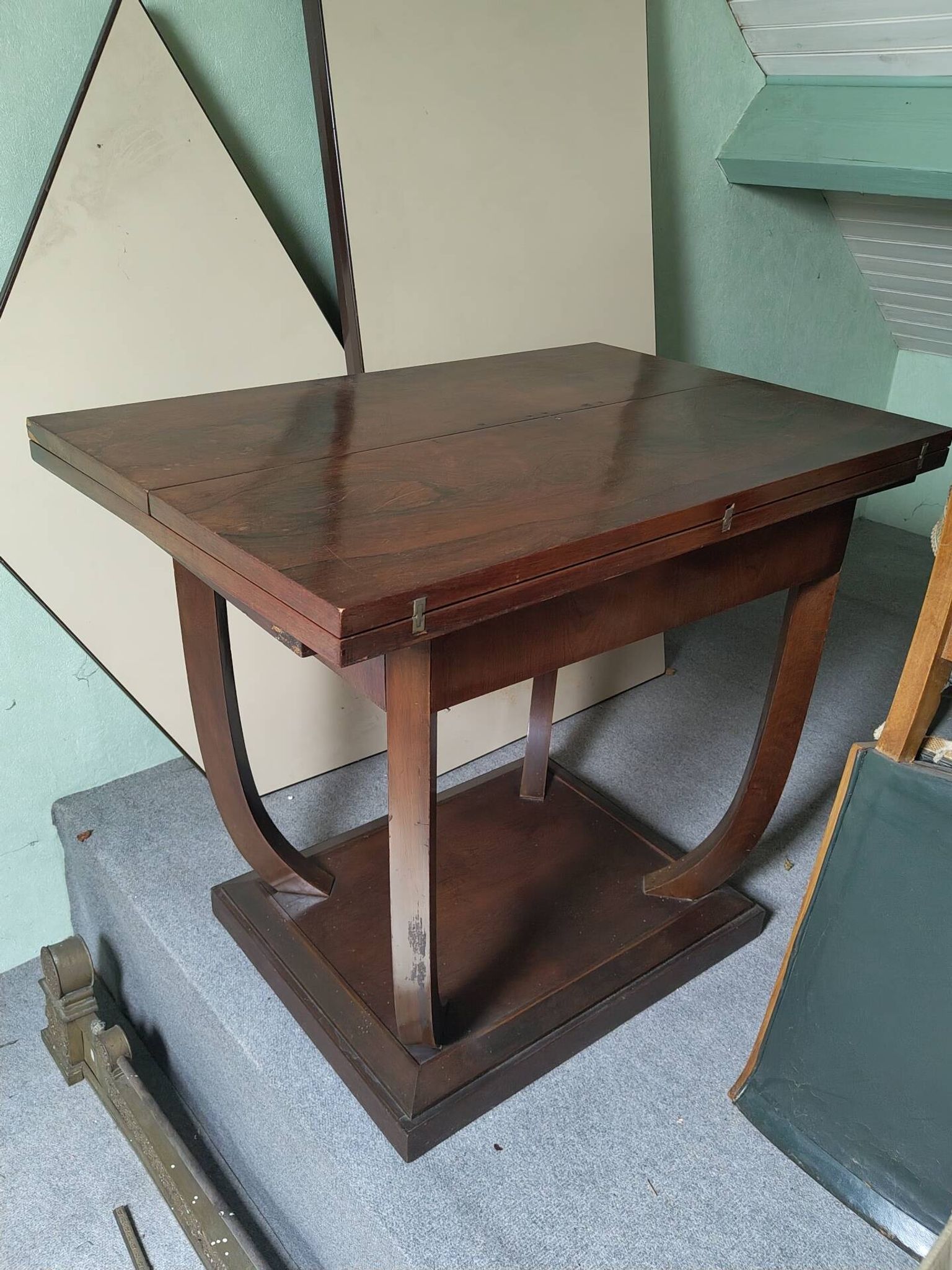Folding side table Art Deco