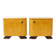 Art Deco Bedside Tables In Root Veneer, Czechoslovakia 1940s