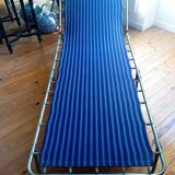 Folding sunbed lounger