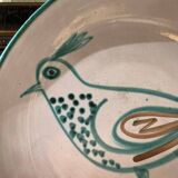 Plate signed Picault