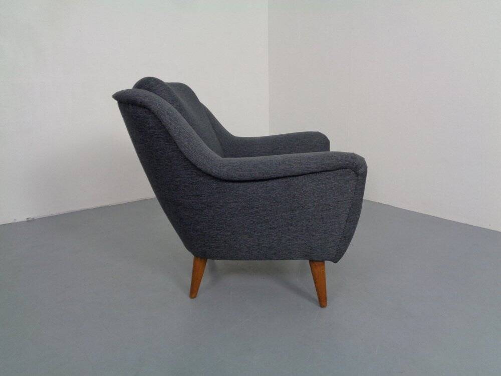 Mid-Century French Club Chair, 1950s