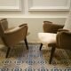 Pairs of armcchairs Danish 50/60s Arno Votteler knoll