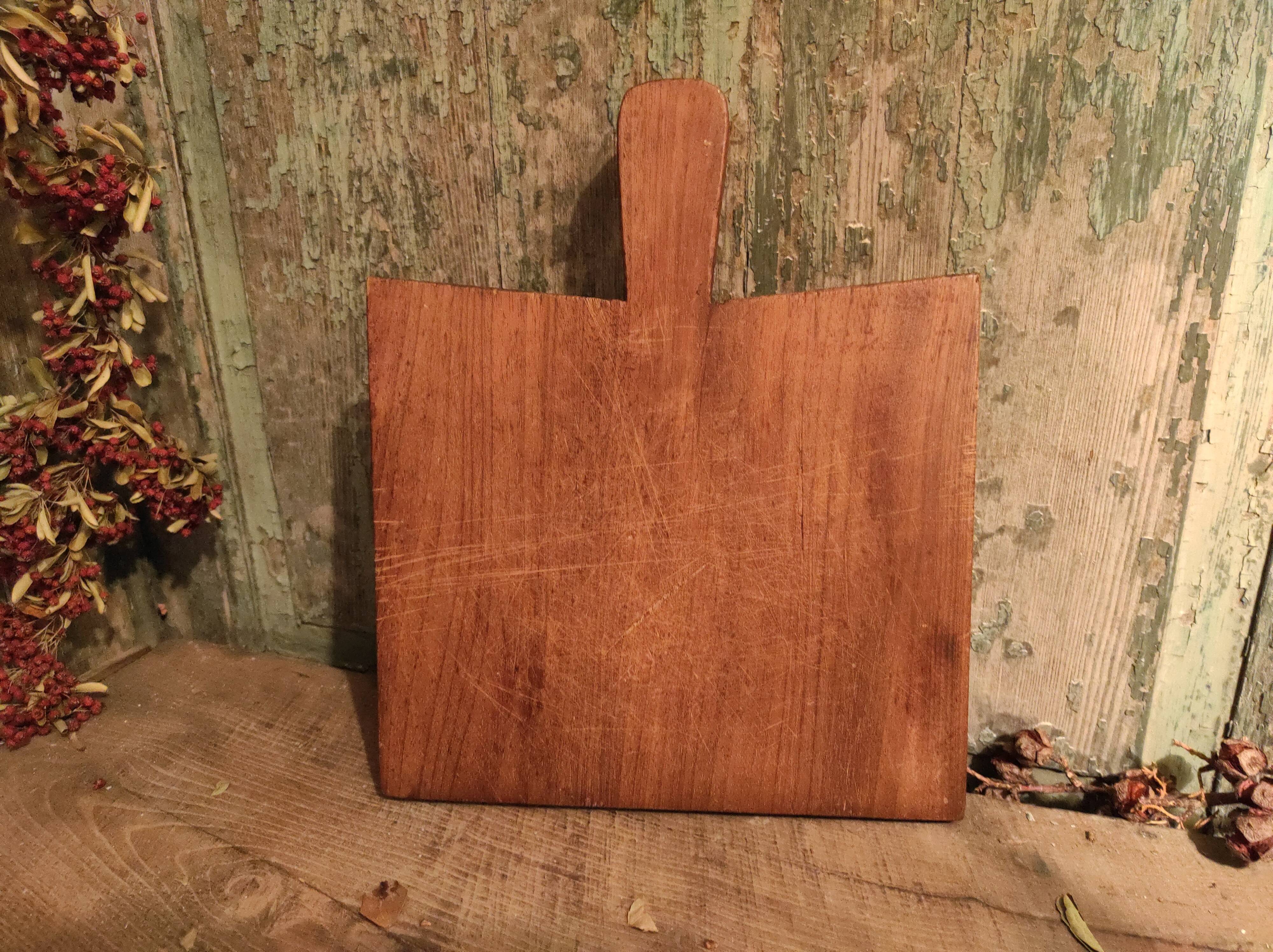Vintage French wooden chopping board