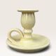 Cave rat candle holder in off-white ceramic