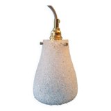 Scandinavian Perspex pendant light from the 70s, vintage France - newly electrified