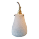 Scandinavian Perspex pendant light from the 70s, vintage France - newly electrified