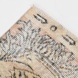 5x9 Red Soft Color Pastel Classic Turkish Area Rug, 161x271Cm SK 4879