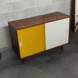 Buffet Commode U 452 jaune par Jiri Jiroutek pour Interier Praha 1960