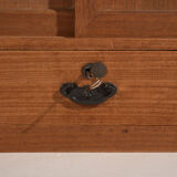 Old low cabinet with sliding doors – Taishō / Showa period (c. 1920-1970) #12