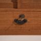 Old low cabinet with sliding doors – Taishō / Showa period (c. 1920-1970) #12