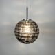 Murano glass ball pendant lamp by Doria Leuchten 1960